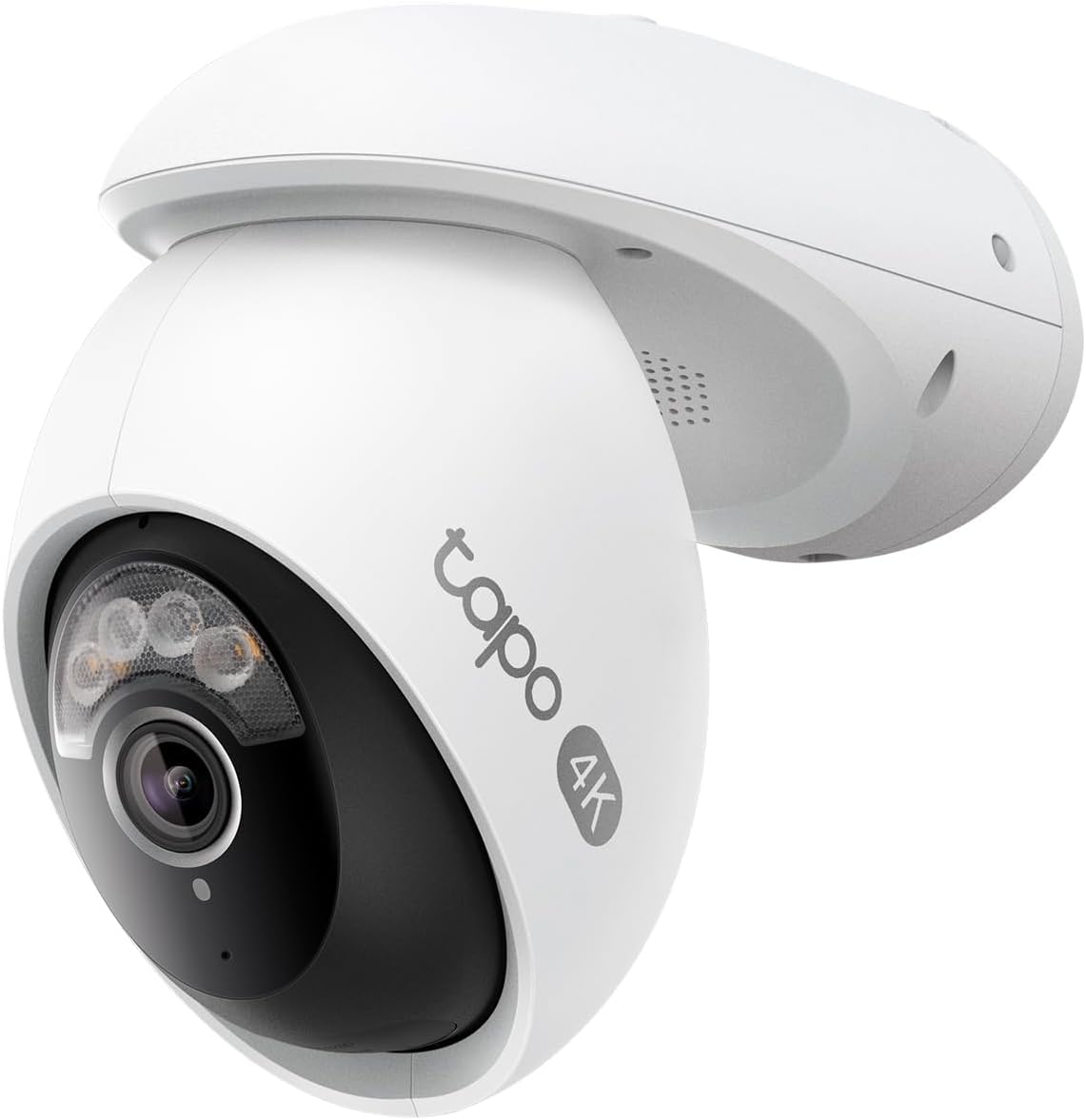 Tapo 4K 8MP Pan/Tilt Outdoor Security Camera, 360° View, No